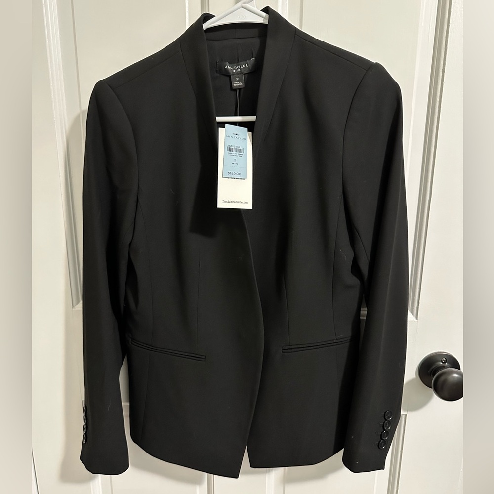 Ann Taylor black blazer